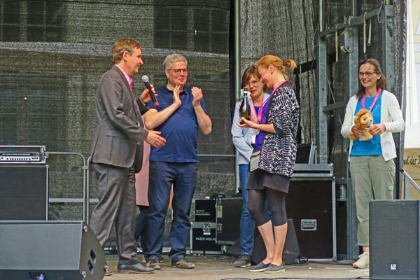 Abschlussveranstaltung Louis Braille Festival auf dem Konzertplatz im Zoo